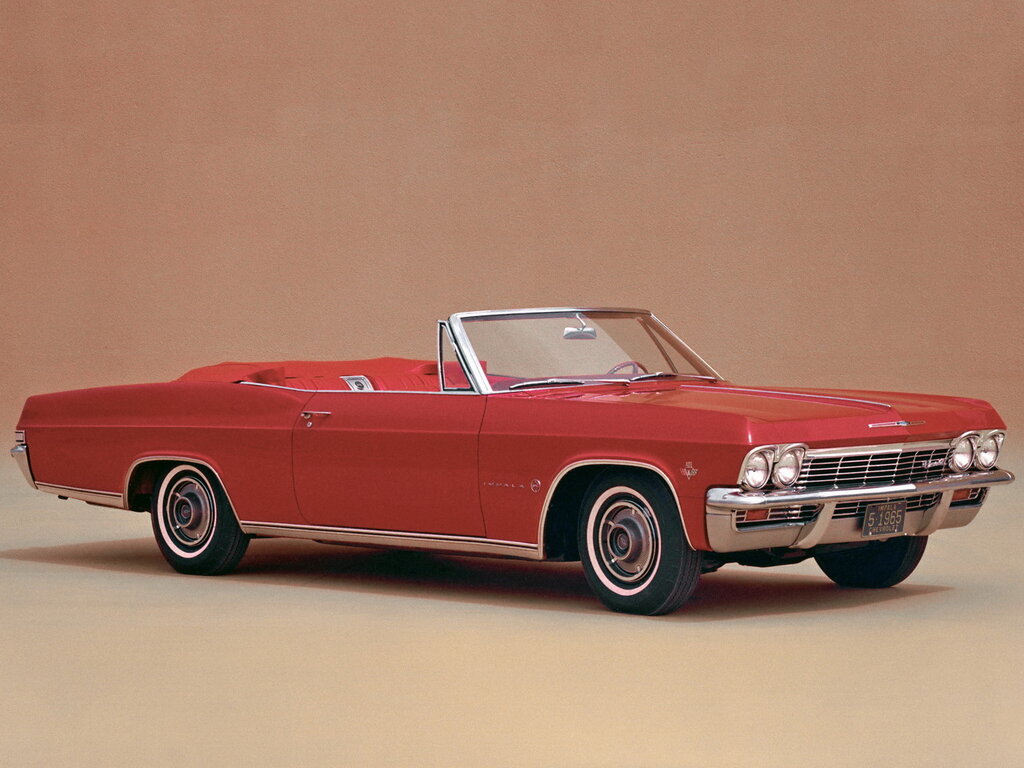 Chevrolet Impala (16367, 16467, 16567, 16667) 4 поколение, открытый кузов (10.1964 - 09.1965)